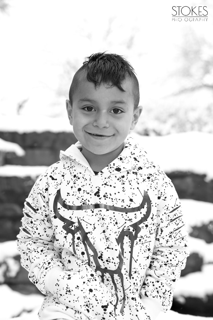 Boise Family Photographer Outdoor Snow Session Boise Idaho